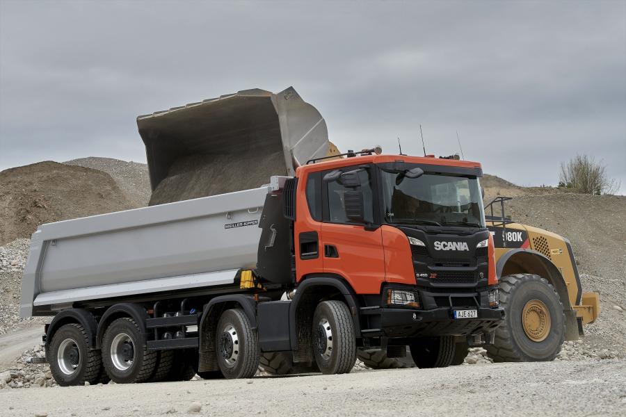  Scania G 450 XT 8x4 Tipper 2017 года  (фото 24 из 26)